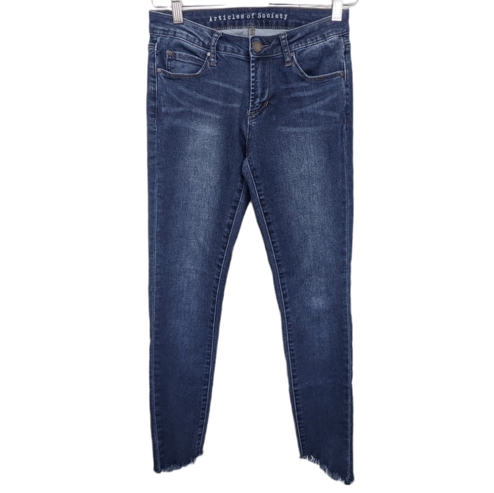 Articles of Society Sammy Diagonal Hem Providence Jeans Sz 25